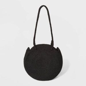 Universal Thread Black woven handbag